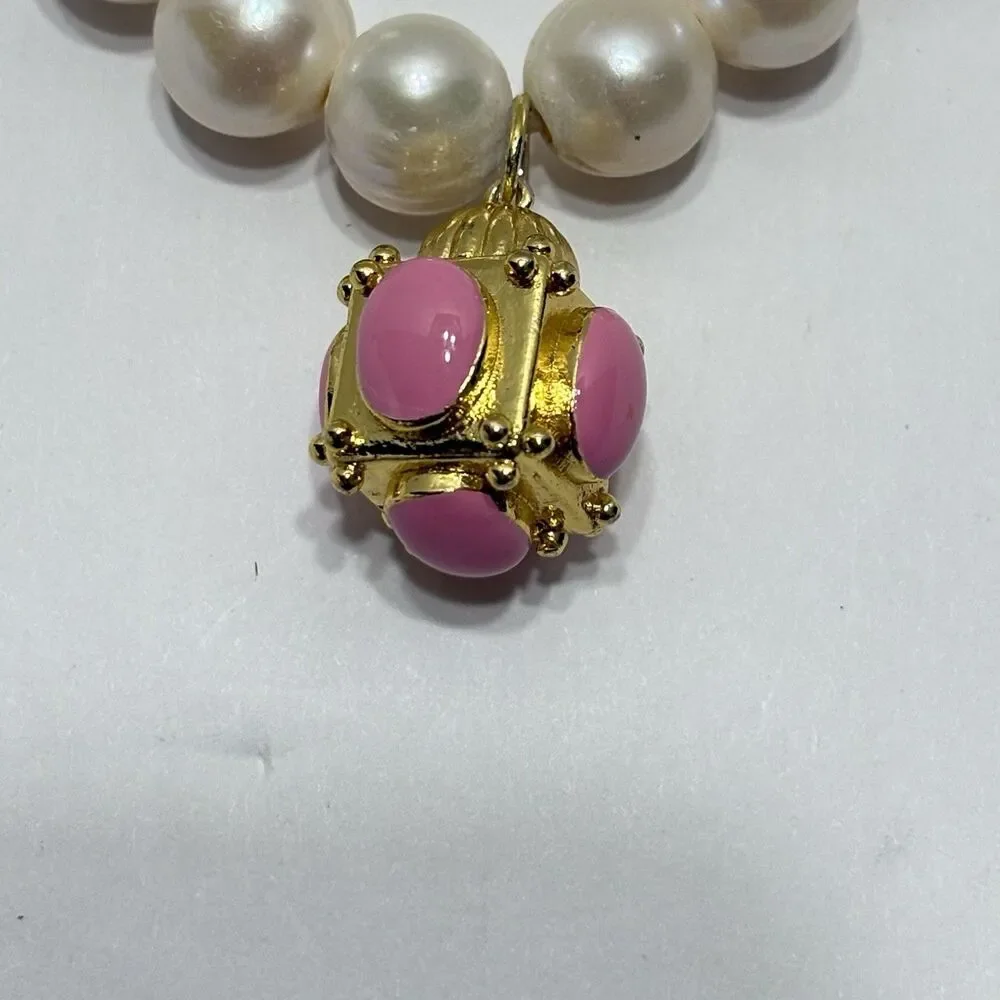 Mary Caroline Spano Light of the World Pearl Bracelet